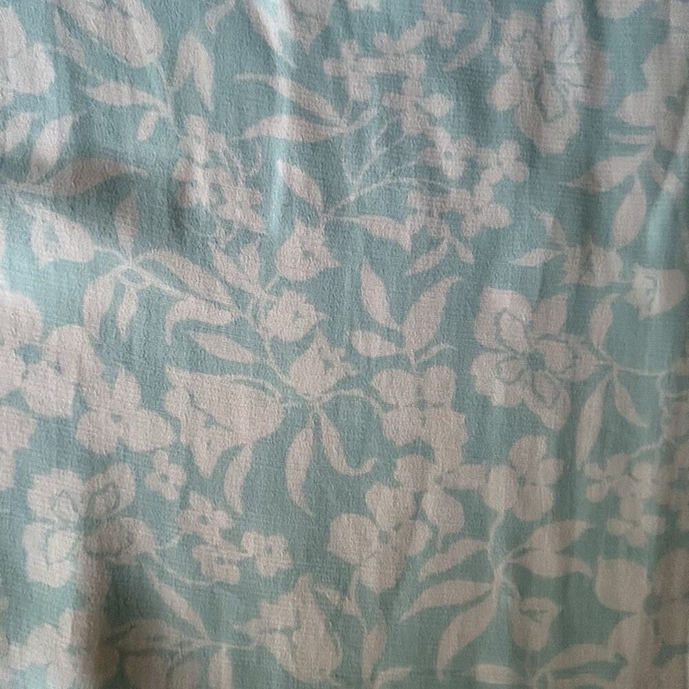 Hobbs London Helen Dress Size 6 (UK 10) Floral Midi Blue Ivory V-Neck Regency - Picture 12 of 12